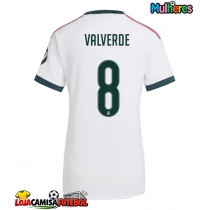 Camisa de Futebol Real Madrid Federico Valverde #8 Equipamento Principal Mulheres 2026-27 Manga Curta